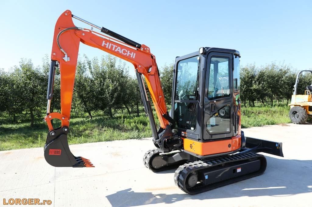 2025 Hitachi ZX33U-5A mini excavator, side view 2025 Hitachi ZX33U-5A mini excavator, side view