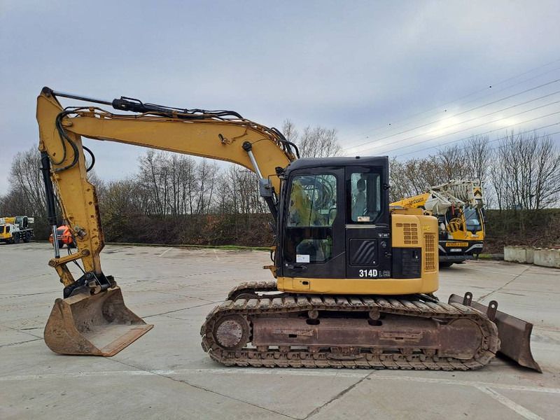 2010 Caterpillar 314 D LCR crawler excavator, side view 2010 Caterpillar 314 D LCR crawler excavator, side view