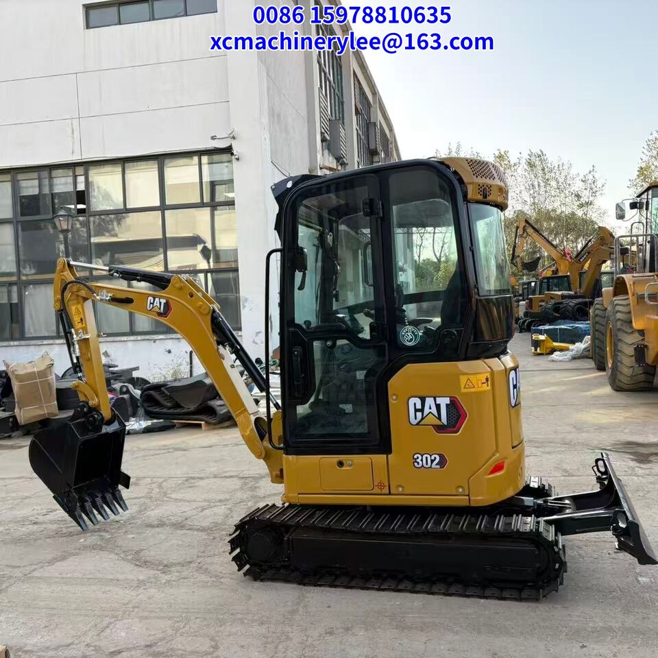 2024 Caterpillar 302 mini excavator, side profile view 2024 Caterpillar 302 mini excavator, side profile view