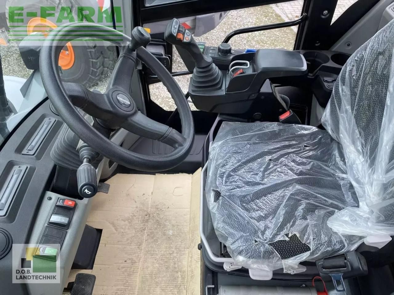 2023 Kramer KL70.8 mini excavator interior cab view 2023 Kramer KL70.8 mini excavator interior cab view