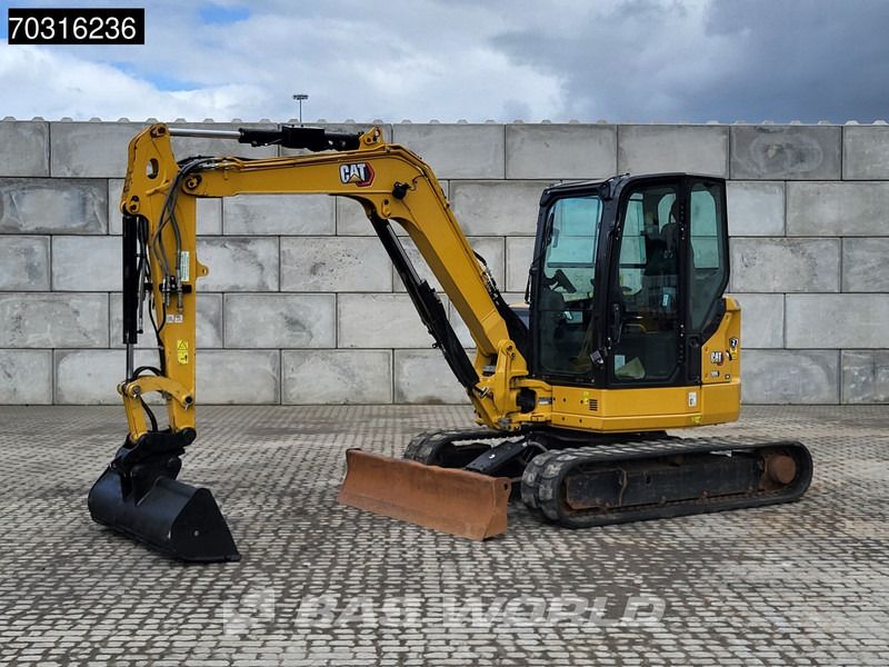 2022 Caterpillar 305C mini excavator side view