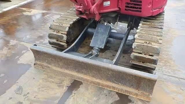 2023 Yanmar VIO 30 mini excavator front blade view 2023 Yanmar VIO 30 mini excavator front blade view