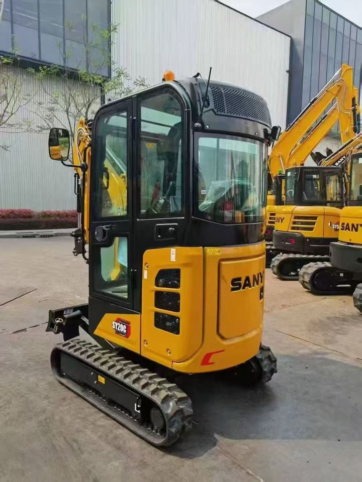 2025 Sany SY20C crawler excavator, rear three-quarter view 2025 Sany SY20C crawler excavator, rear three-quarter view