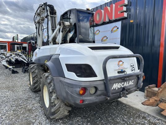 2016 Mecalac NEW 12MTX wheel excavator, rear three-quarter view
