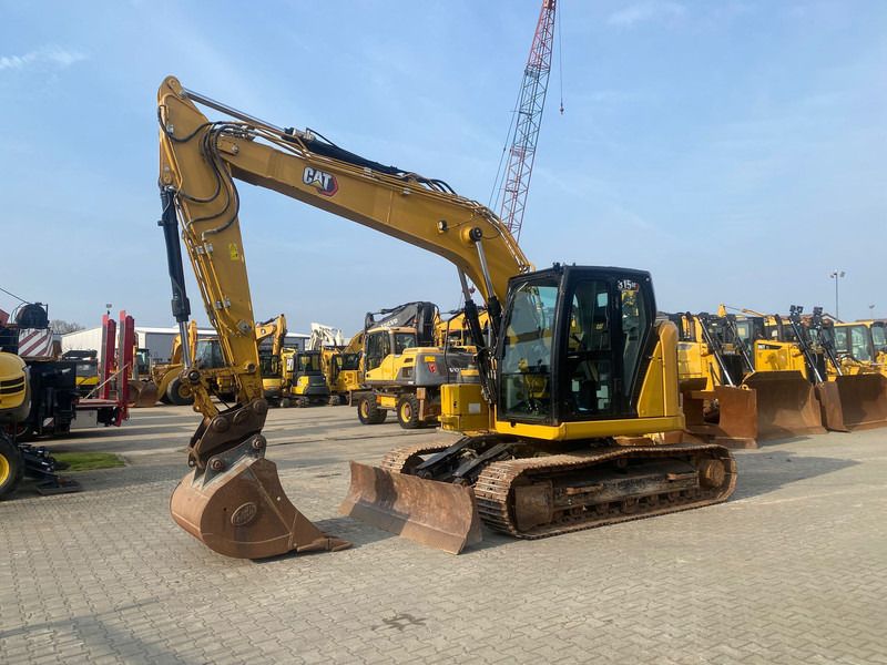 2021 Caterpillar 315GC crawler excavator, side profile view 2021 Caterpillar 315GC crawler excavator, side profile view