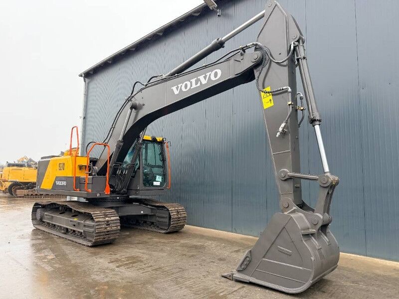 2025 Volvo EC210 crawler excavator, side view