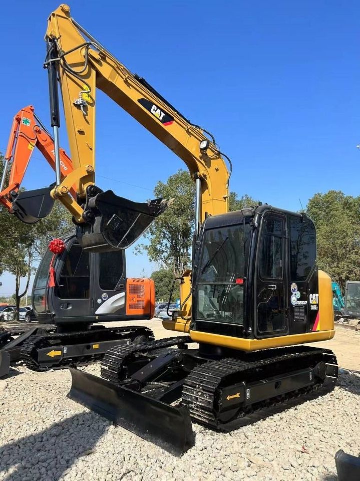 2025 Caterpillar 308E mini excavator, front three-quarter view 2025 Caterpillar 308E mini excavator, front three-quarter view