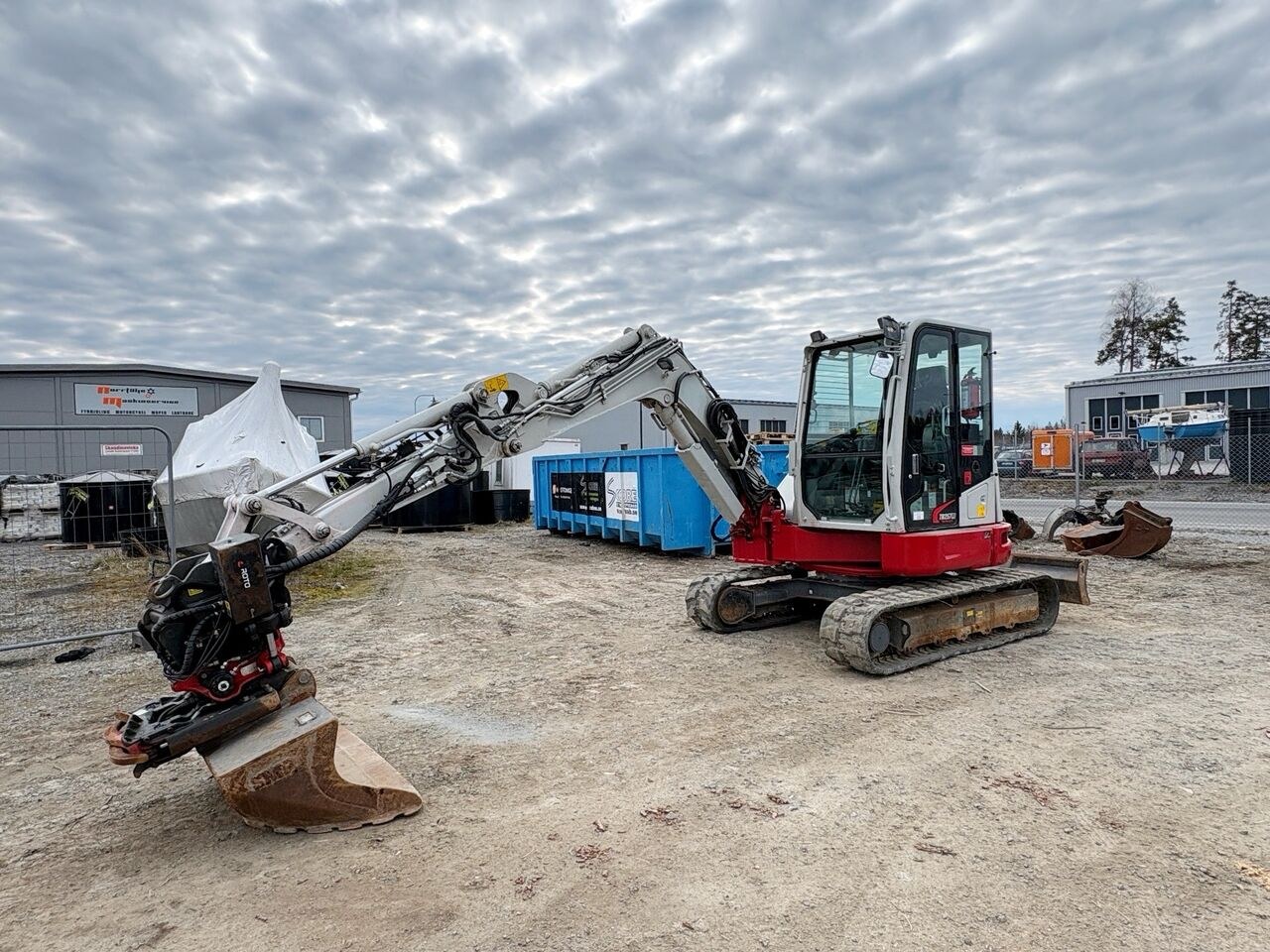 2023 Takeuchi TB257FR crawler excavator side view 2023 Takeuchi TB257FR crawler excavator side view