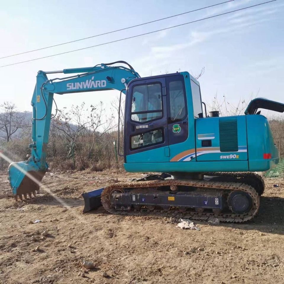 2024 Sunward SWE90E mini excavator, side view 2024 Sunward SWE90E mini excavator, side view