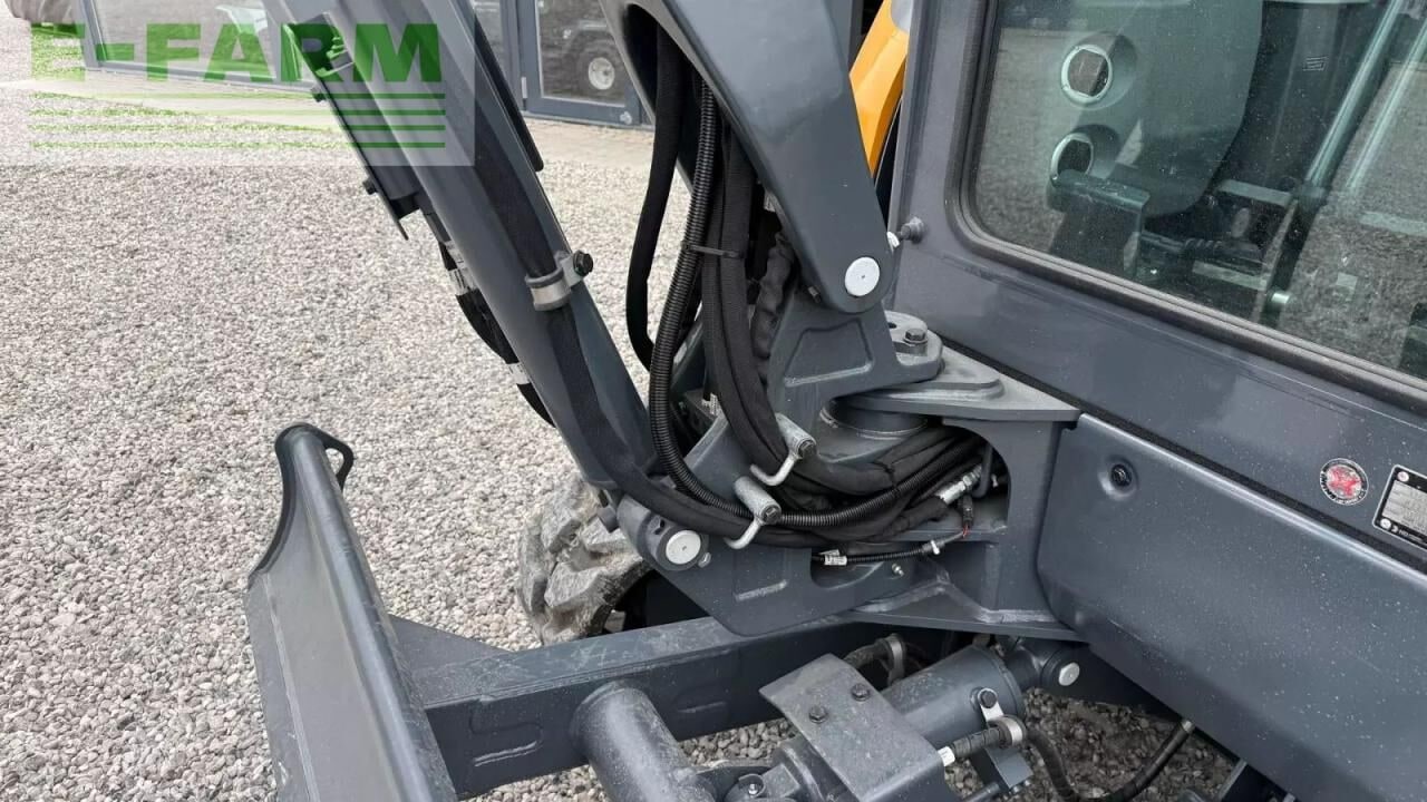 2026 Hyundai HX 25A Z mini excavator boom and cab detail 2026 Hyundai HX 25A Z mini excavator boom and cab detail