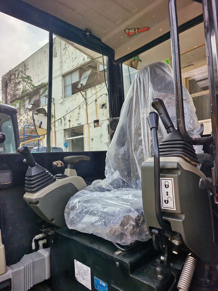 2024 Caterpillar 305.5E2 mini excavator interior cab view 2024 Caterpillar 305.5E2 mini excavator interior cab view