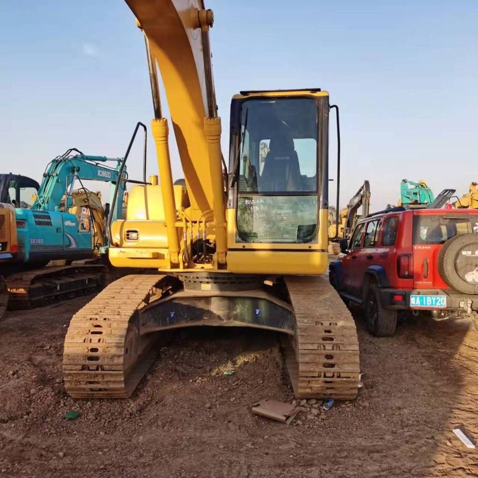2023 Komatsu PC160-7 crawler excavator, front view