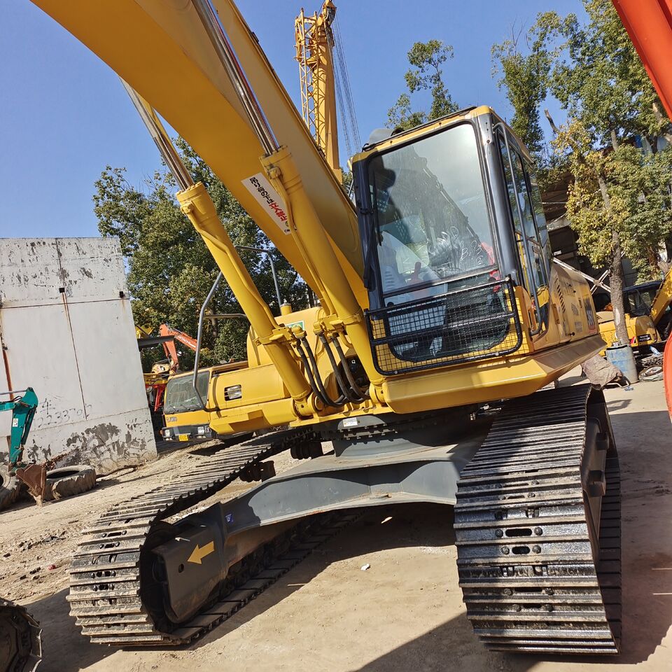 2025 Komatsu PC360-7 crawler excavator, front three-quarter view