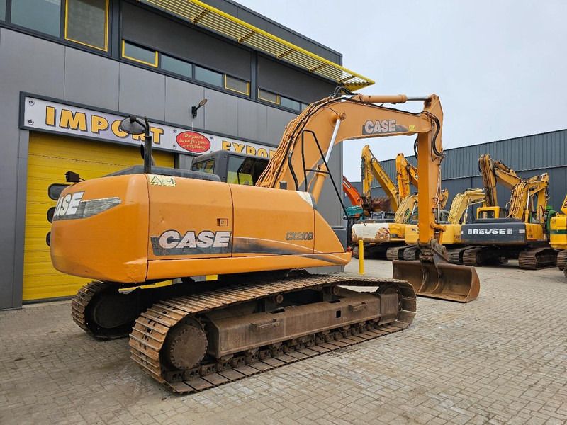 2011 CASE CX210B crawler excavator, rear three-quarter view 2011 CASE CX210B crawler excavator, rear three-quarter view
