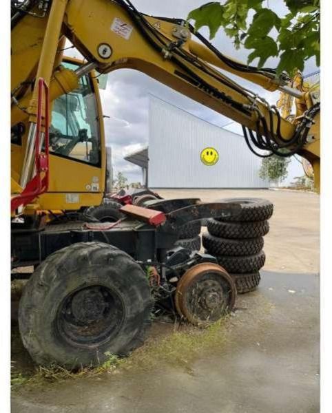 2013 Atlas 1404 ZW wheel excavator side view
