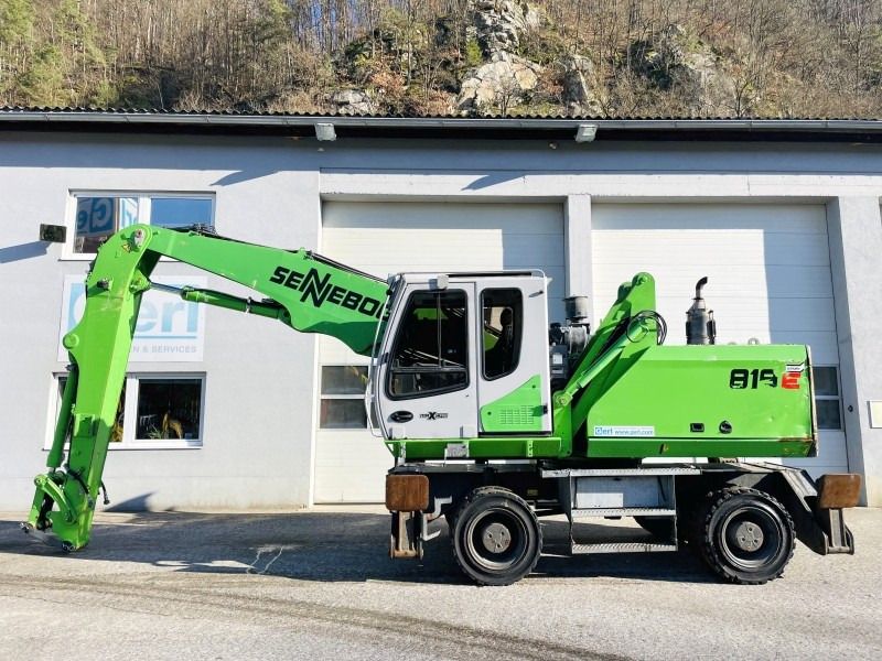 2014 Sennebogen 818-E material handler, side view 2014 Sennebogen 818-E material handler, side view