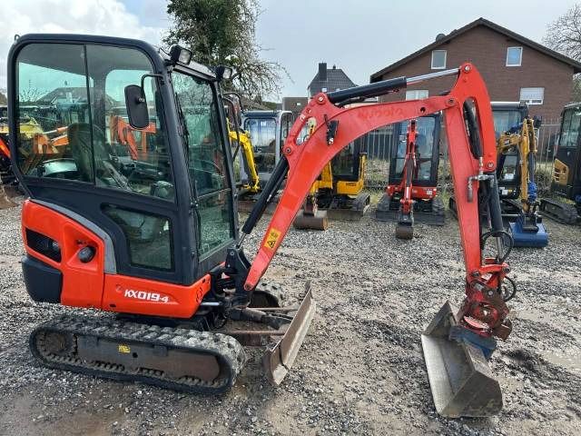 2016 Kubota KX019-4 mini excavator, side view
