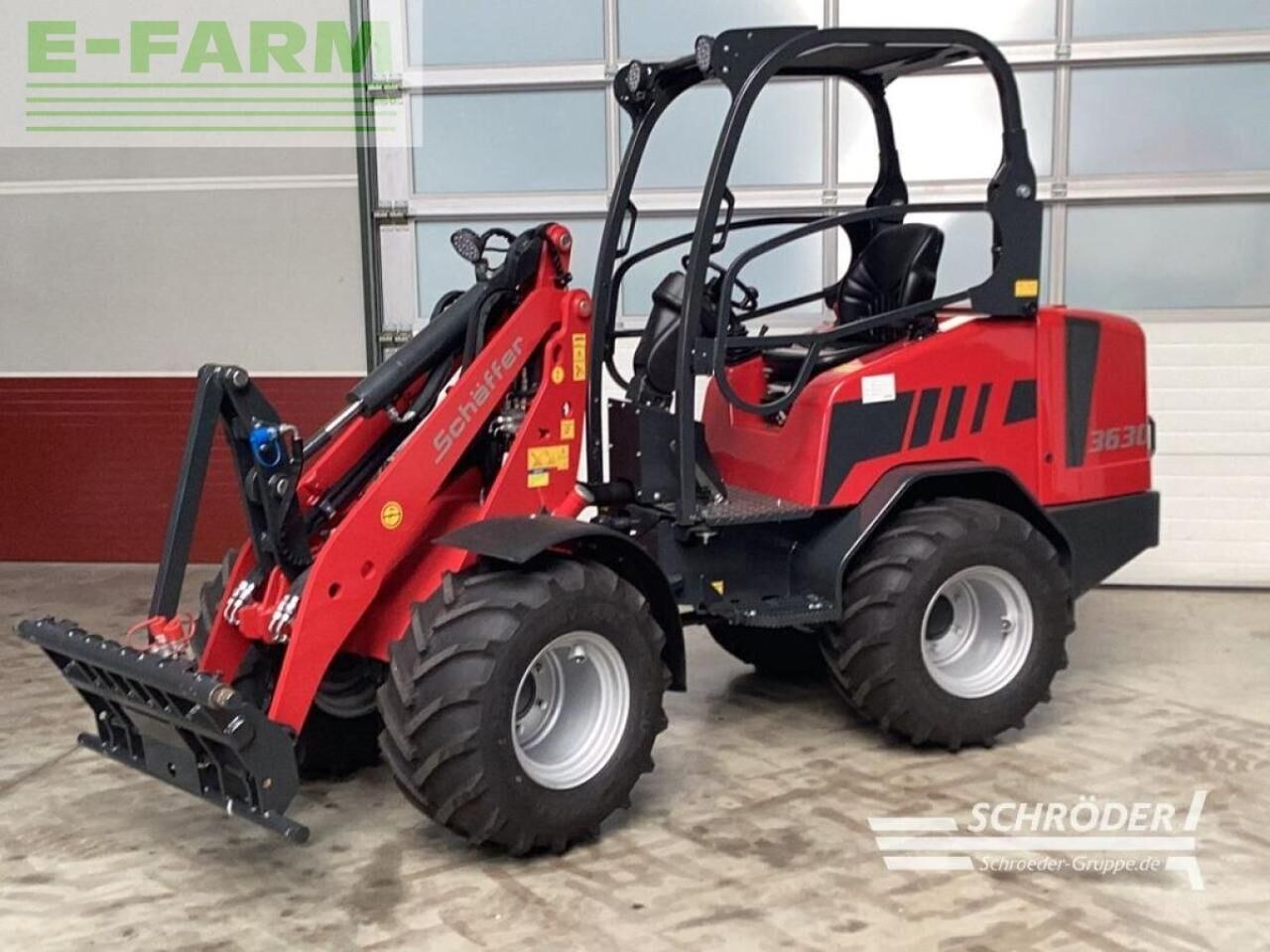 2024 Schäffer 3630 mini excavator, side view 2024 Schäffer 3630 mini excavator, side view