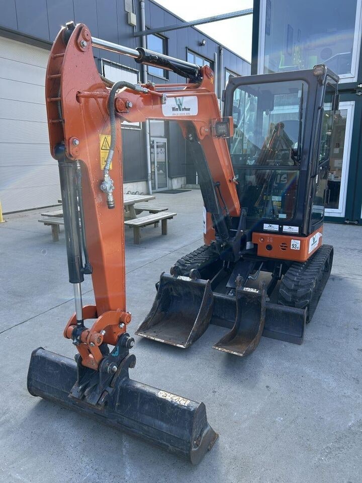 2024 Hitachi ZX26U-6 mini excavator, front three-quarter view 2024 Hitachi ZX26U-6 mini excavator, front three-quarter view