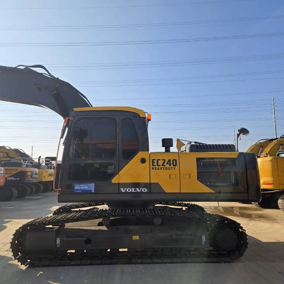 2023 Volvo EC240 crawler excavator side view