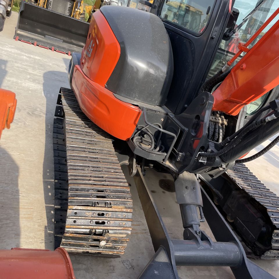 Kubota KX165-5 mini excavator, rear three-quarter view