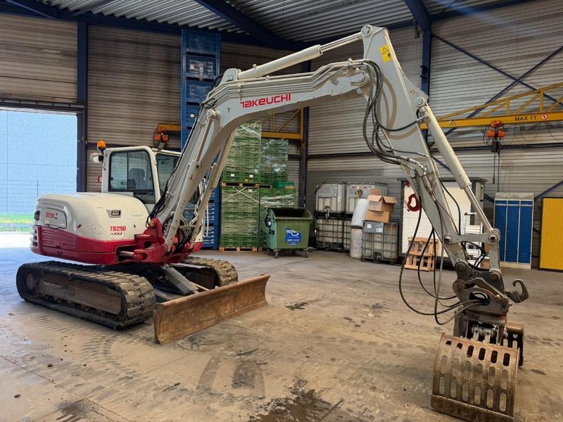 2017 Takeuchi TB290 mini excavator, side view 2017 Takeuchi TB290 mini excavator, side view