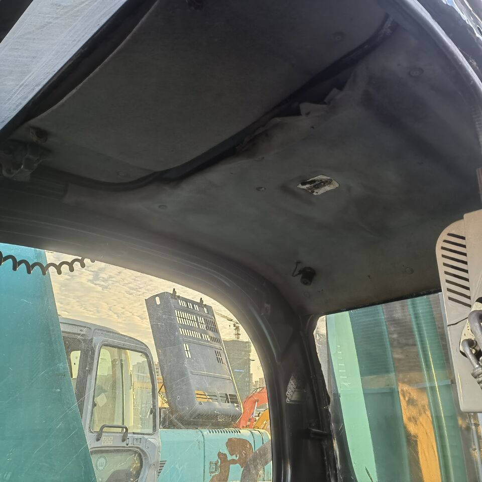 2024 Kobelco SK135SR crawler excavator interior cab view 2024 Kobelco SK135SR crawler excavator interior cab view