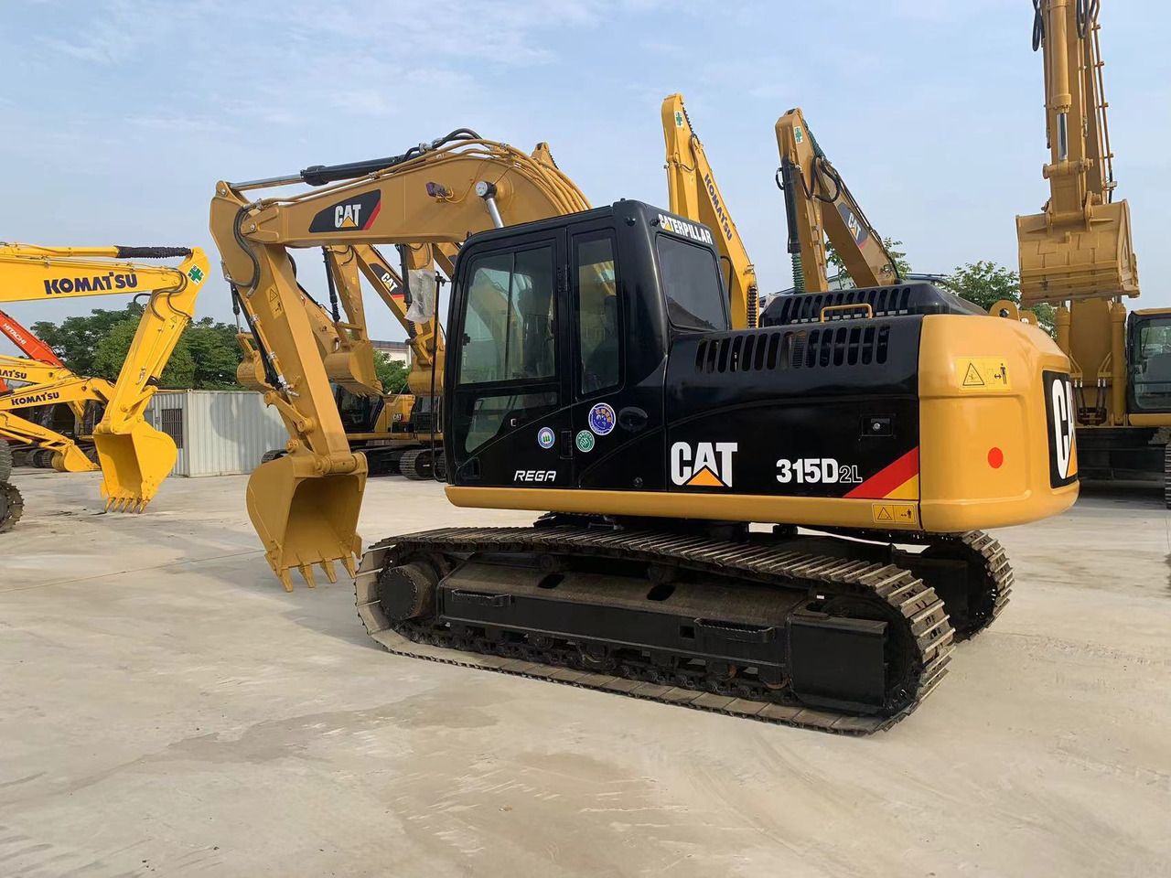 2023 Caterpillar 315D2L crawler excavator, side view