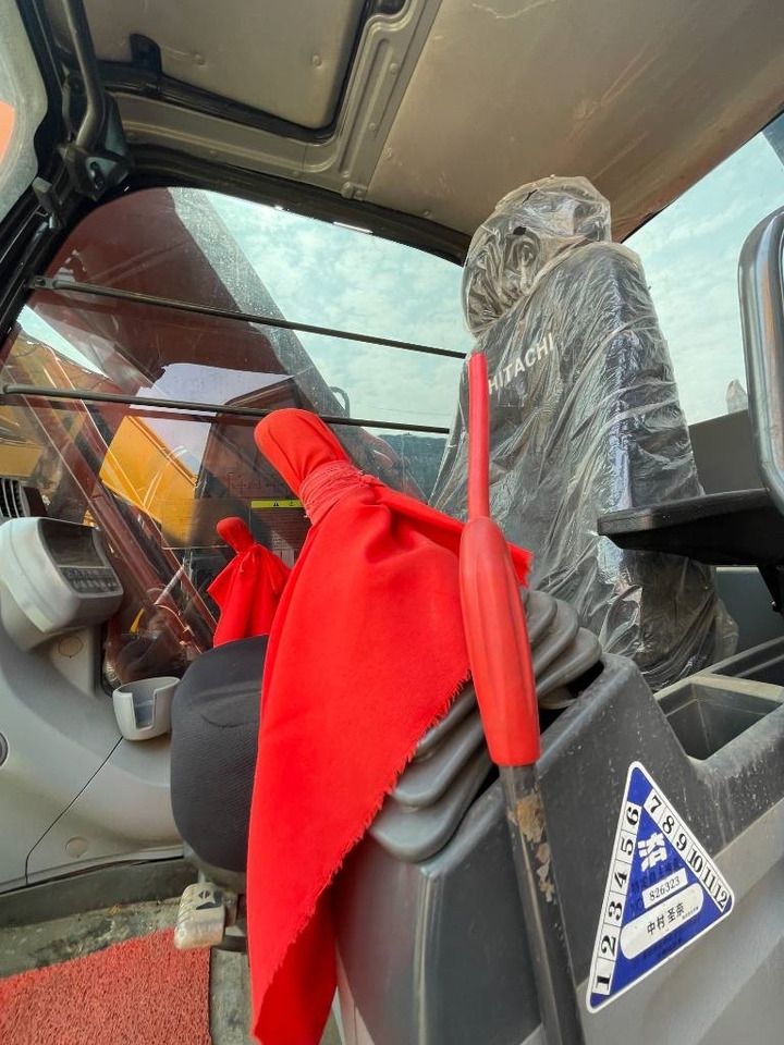 2025 Hitachi ZX200 crawler excavator interior view