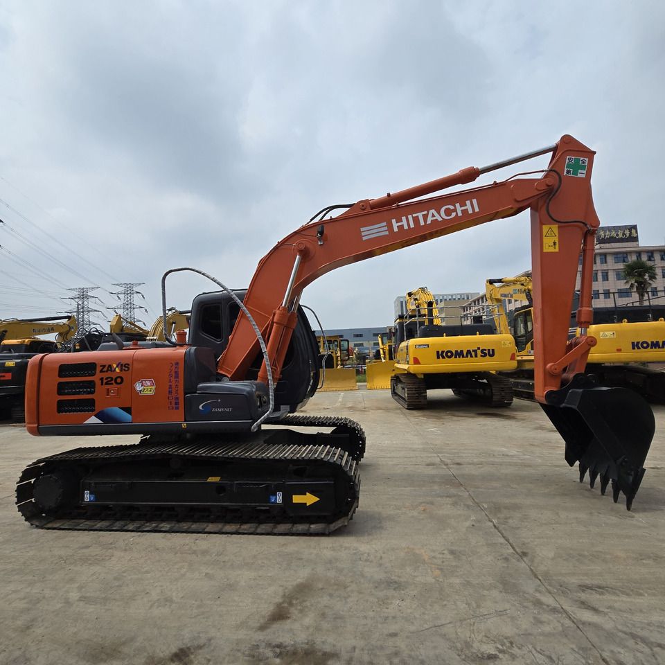 2022 Hitachi Zaxis 120 crawler excavator side profile