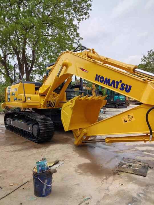 2022 Komatsu PC160 crawler excavator, side view
