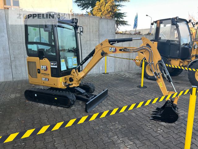 2021 Caterpillar 301.8 mini excavator, side view 2021 Caterpillar 301.8 mini excavator, side view