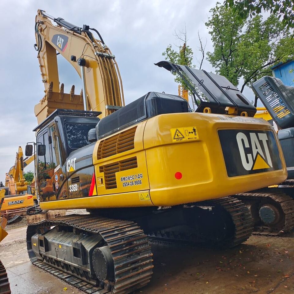 2023 Caterpillar 336D2 L crawler excavator, rear three-quarter view 2023 Caterpillar 336D2 L crawler excavator, rear three-quarter view