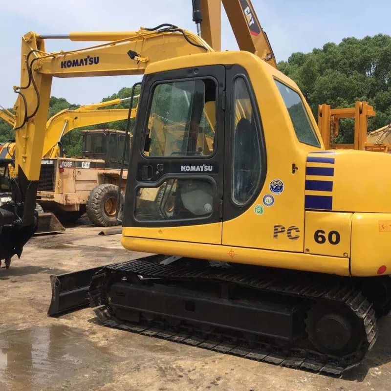 2012 Komatsu PC60-7 crawler excavator, side view 2012 Komatsu PC60-7 crawler excavator, side view