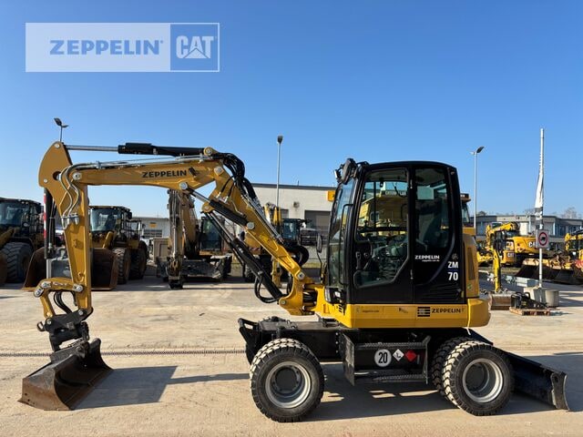 2023 Zeppelin ZM70 wheel excavator, side view 2023 Zeppelin ZM70 wheel excavator, side view