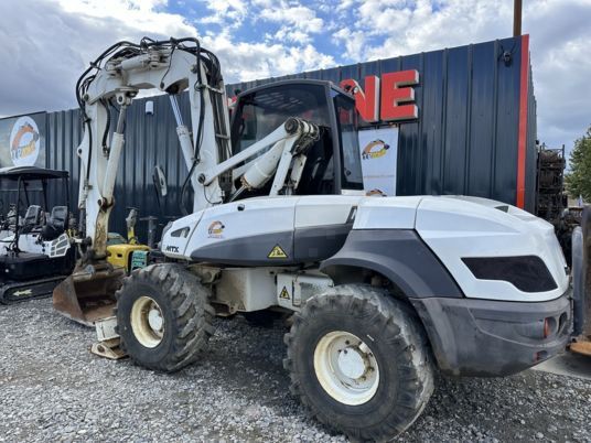 2016 Mecalac NEW 12MTX wheel excavator, side profile view