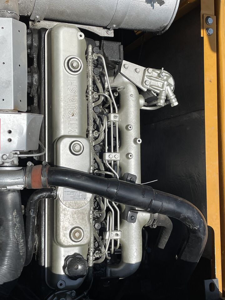 2024 Sany SY215C crawler excavator engine compartment view
