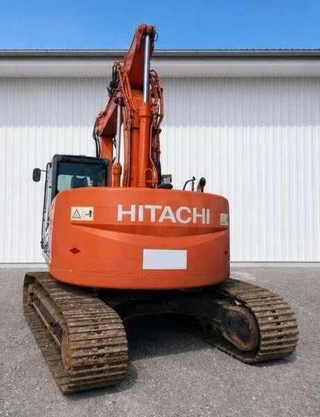 2012 Hitachi ZX225USLC-3 crawler excavator, rear view 2012 Hitachi ZX225USLC-3 crawler excavator, rear view