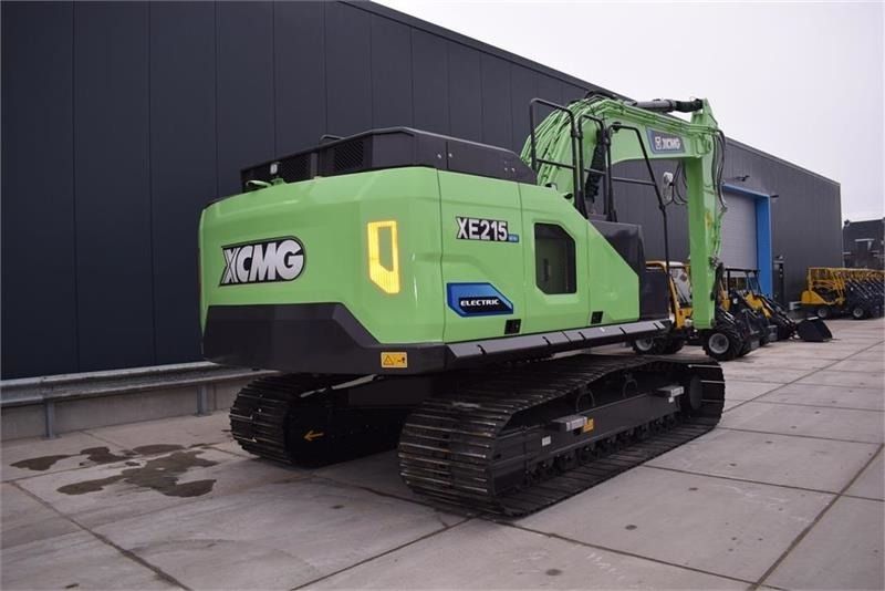 2025 XCMG XE215EV crawler excavator, rear three-quarter view 2025 XCMG XE215EV crawler excavator, rear three-quarter view