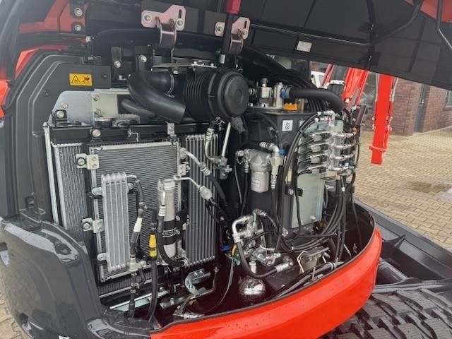 2025 Kubota U50-5 mini excavator engine compartment view 2025 Kubota U50-5 mini excavator engine compartment view