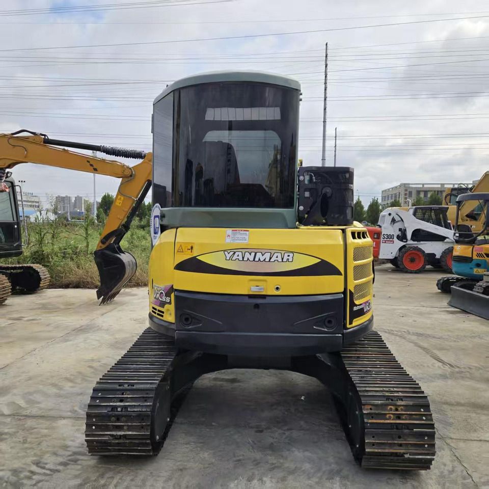 2021 Yanmar VIO55 mini excavator rear view