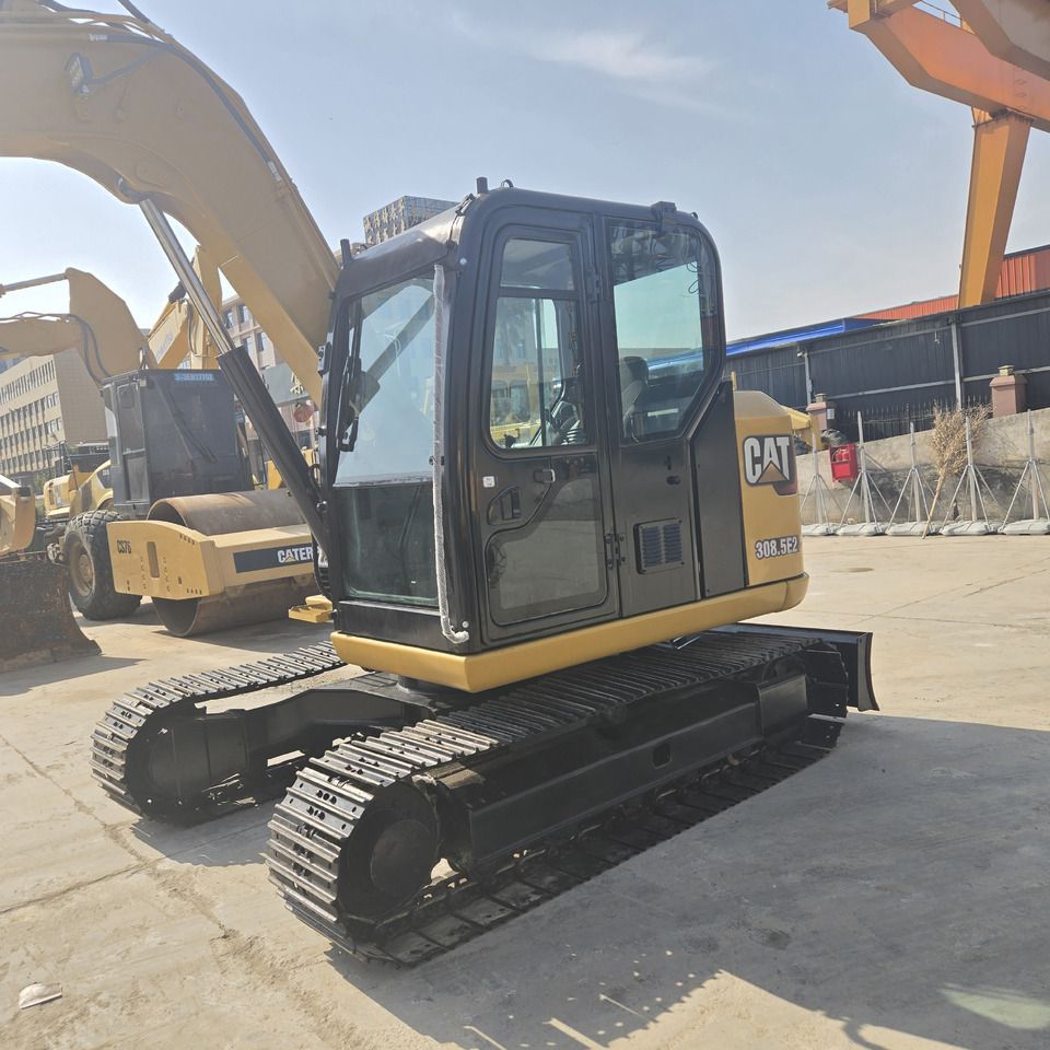 2023 Caterpillar 308.5E2 mini excavator, side view 2023 Caterpillar 308.5E2 mini excavator, side view