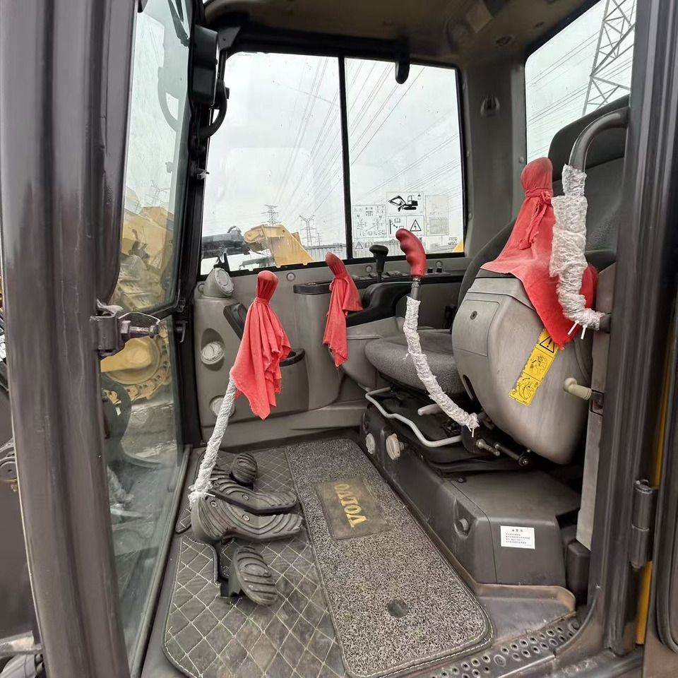 2023 Volvo EC60C Mini Excavator interior view