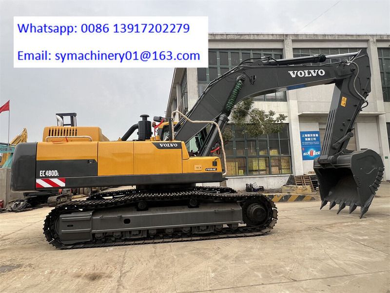 2024 Volvo EC480DL crawler excavator side view 2024 Volvo EC480DL crawler excavator side view