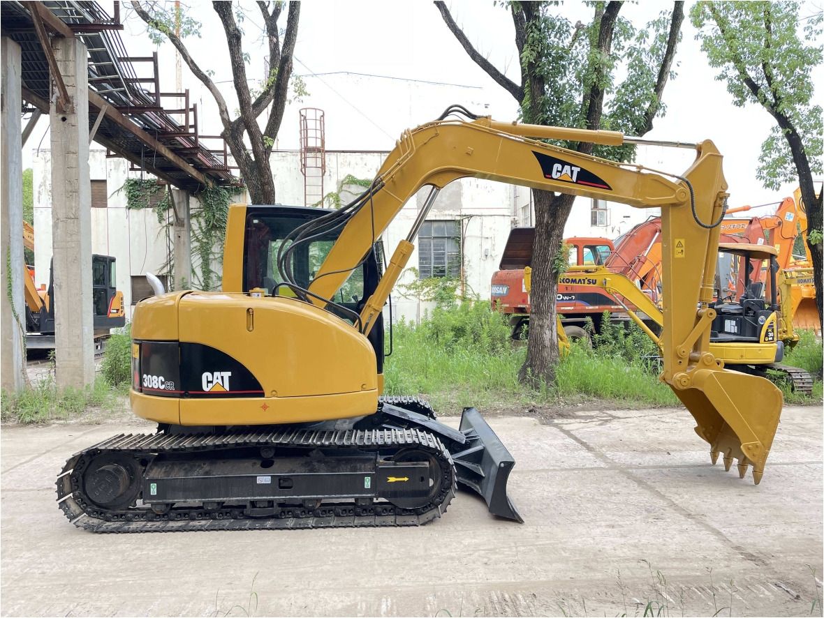 2022 Caterpillar 308C CR crawler excavator, side view 2022 Caterpillar 308C CR crawler excavator, side view