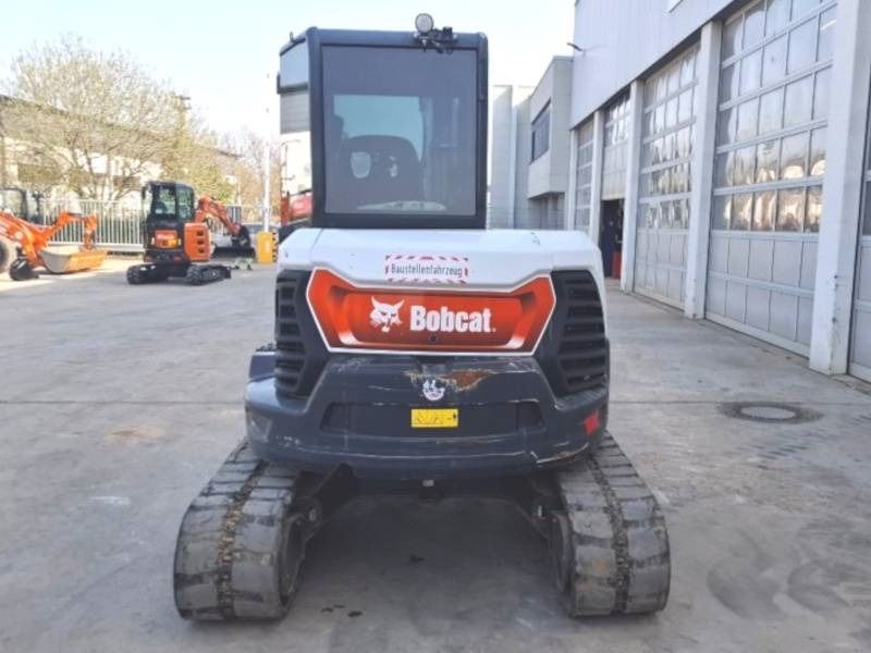 2022 Bobcat E55 Z mini excavator rear view