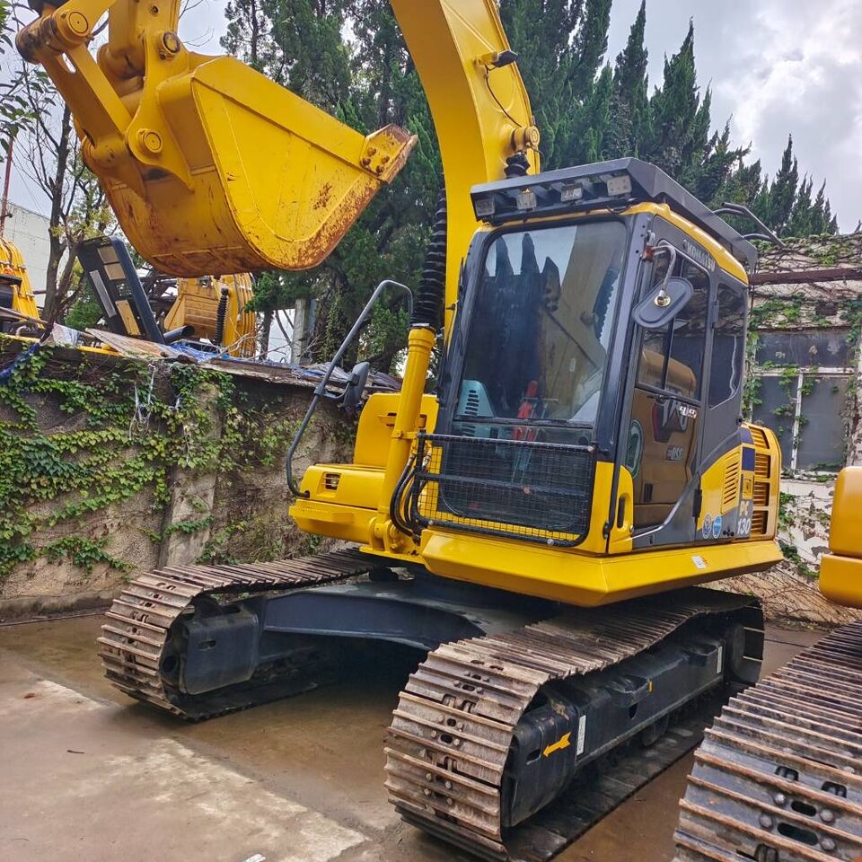 2024 Komatsu PC130 crawler excavator, front three-quarter view