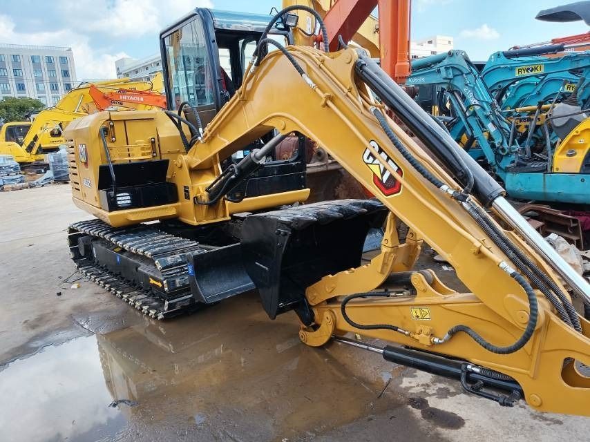 2025 Caterpillar 305.5 mini excavator, side view 2025 Caterpillar 305.5 mini excavator, side view