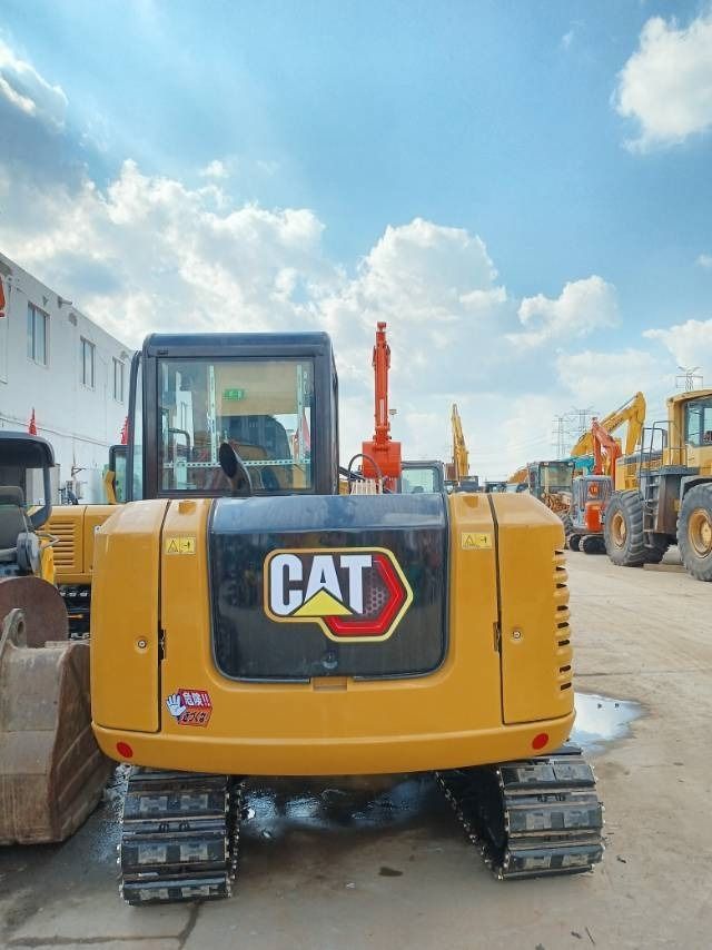 2025 Caterpillar 305.5 mini excavator rear view 2025 Caterpillar 305.5 mini excavator rear view