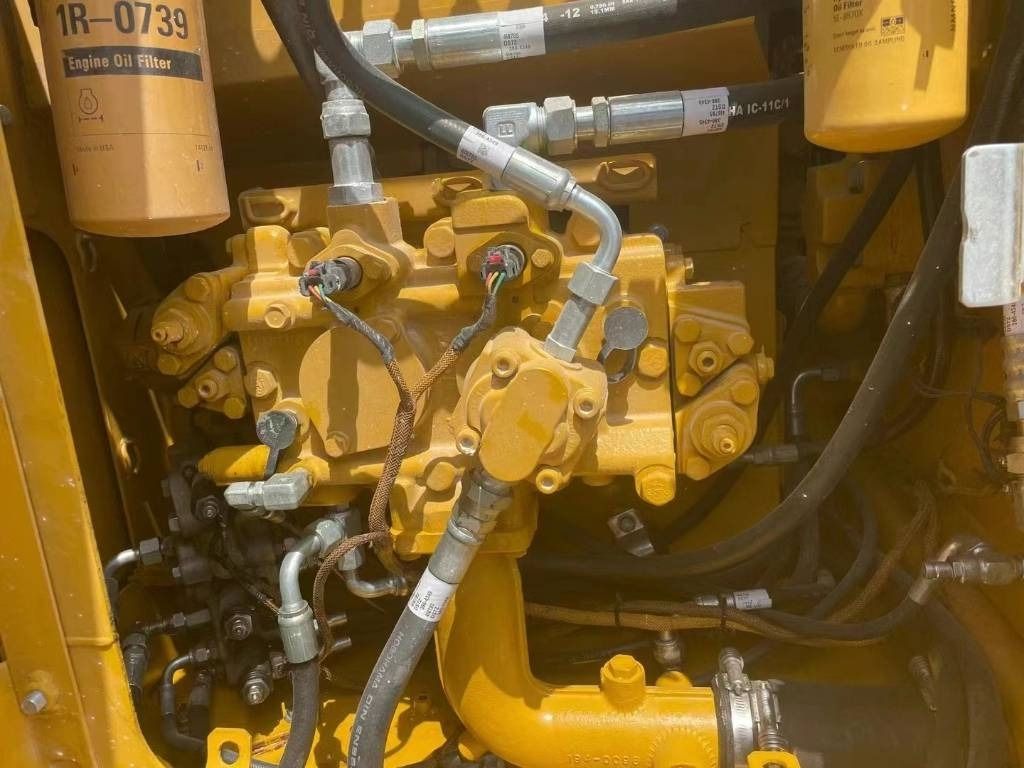 2024 Caterpillar 312D mini excavator engine compartment detail